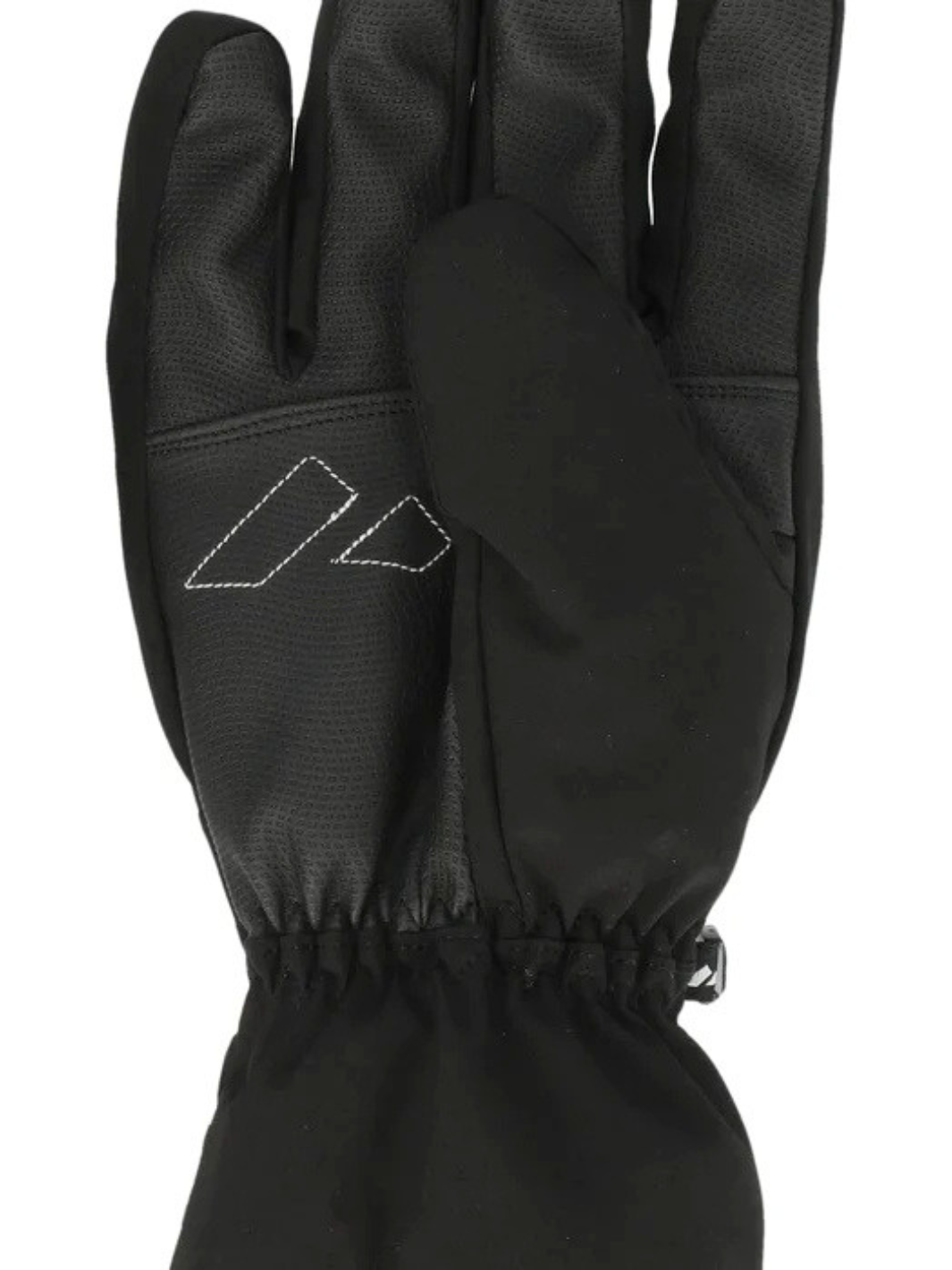 Zanier sort Reith STX Sympatex unisex Skihandske. Materialet er 100% polyester