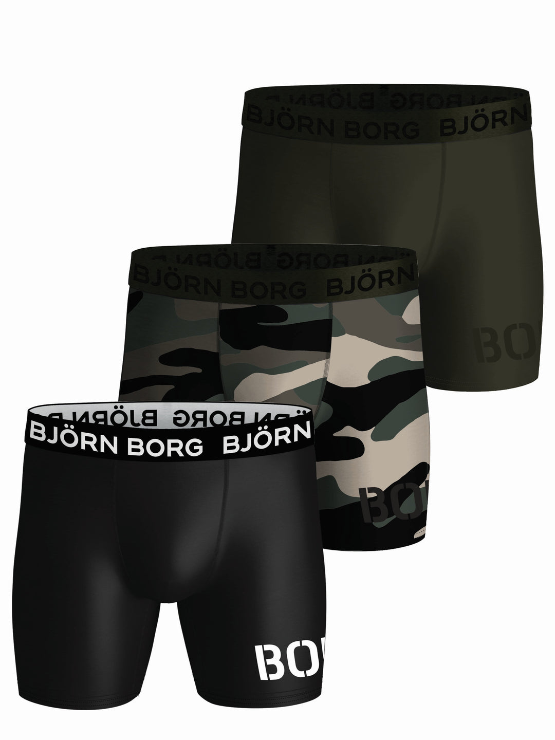 3-Pack Björn Borg Performance Boxershorts