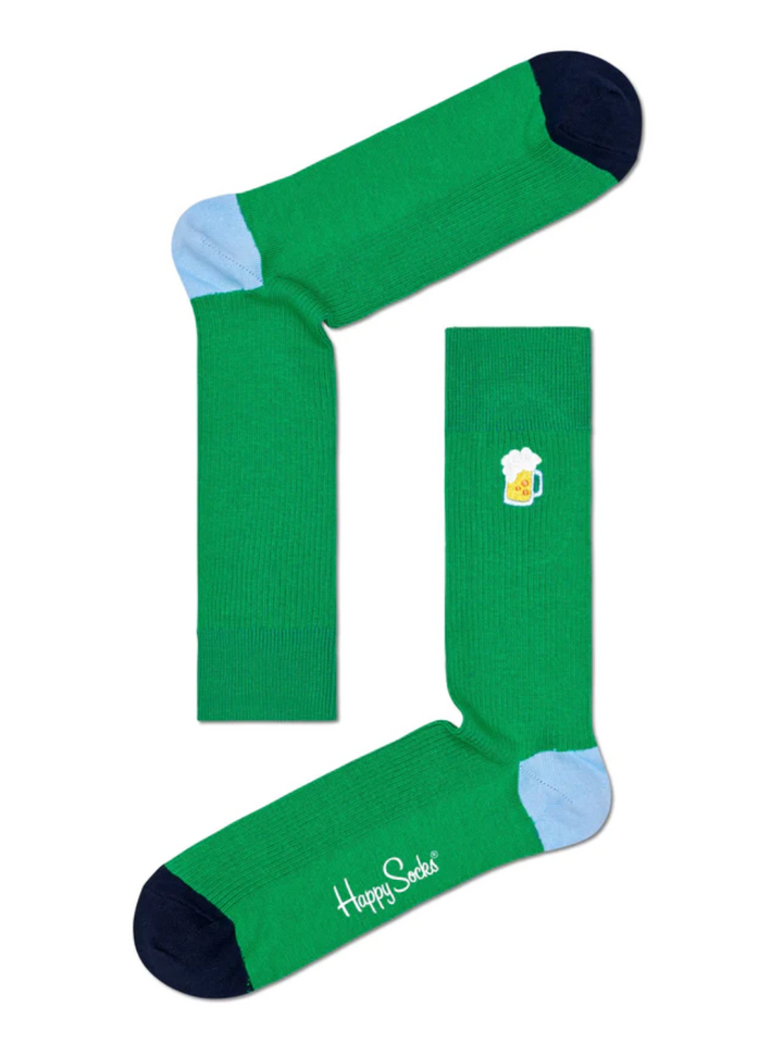 Happy Socks 2-Pack Beer Socks Gaveæske Til Ham