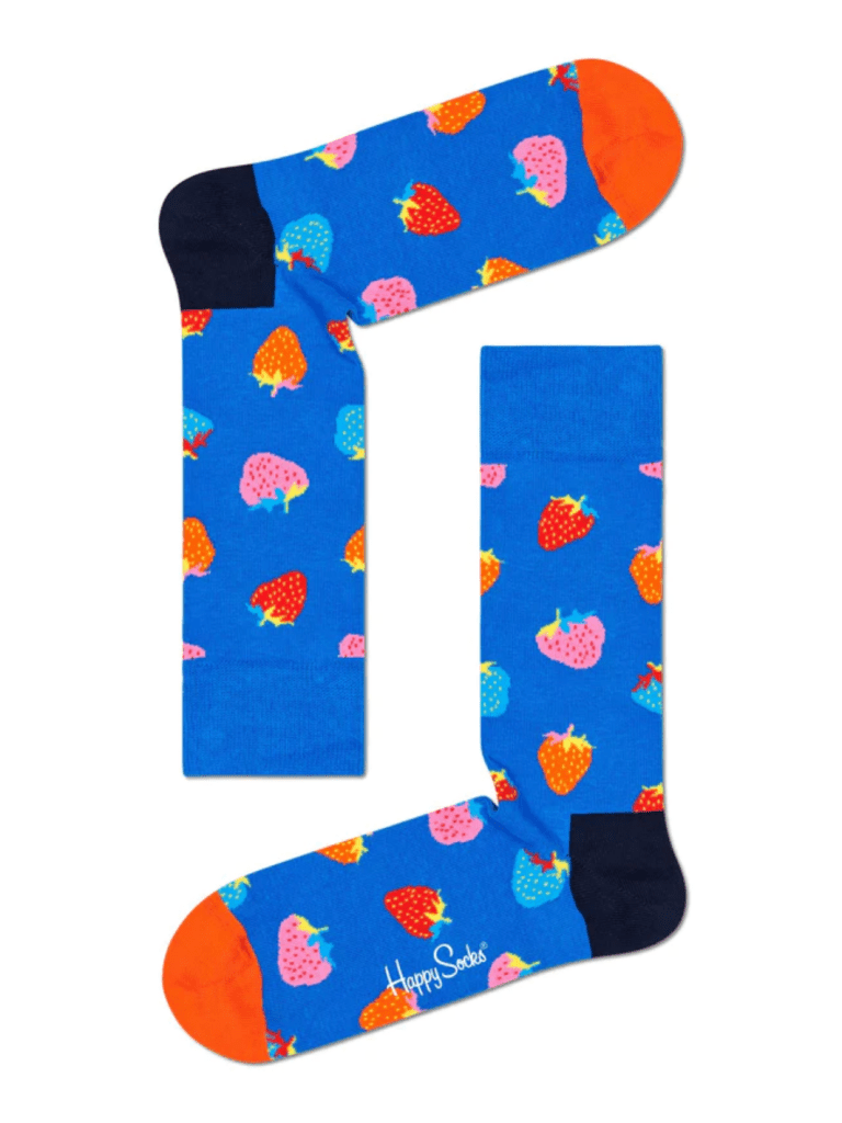 4 - Pack Fruits Gaveæske Til Ham 41 - 46 Happy Socks