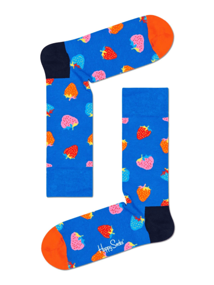 4 - Pack Fruits Gaveæske Til Ham 41 - 46 Happy Socks