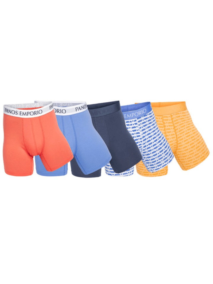 5 - Pack Panos Emporio Bambus Boxershorts Til Ham M Panos Emporio