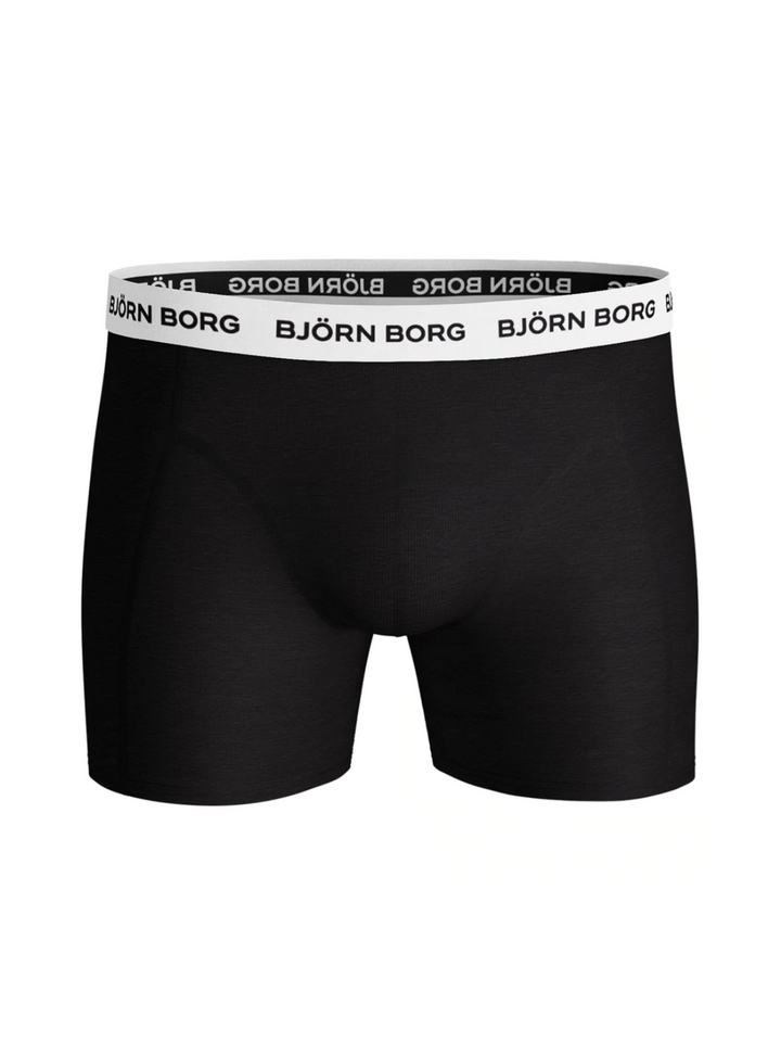 5-Pack Björn Borg Sort Basic Boxer Shorts