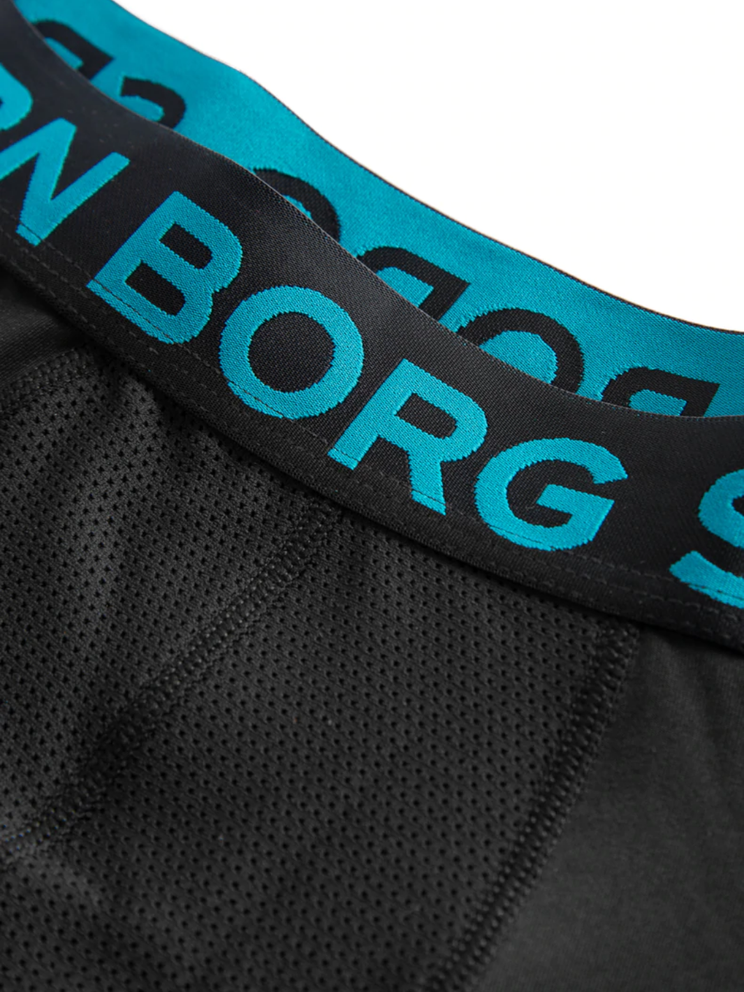 Sort Björn Borg Performance Active solid long shorts