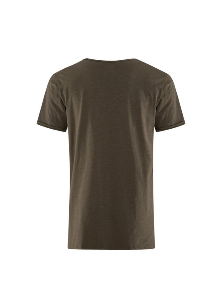 Armygrøn W.A.S Vegas T-shirt i Råt Look