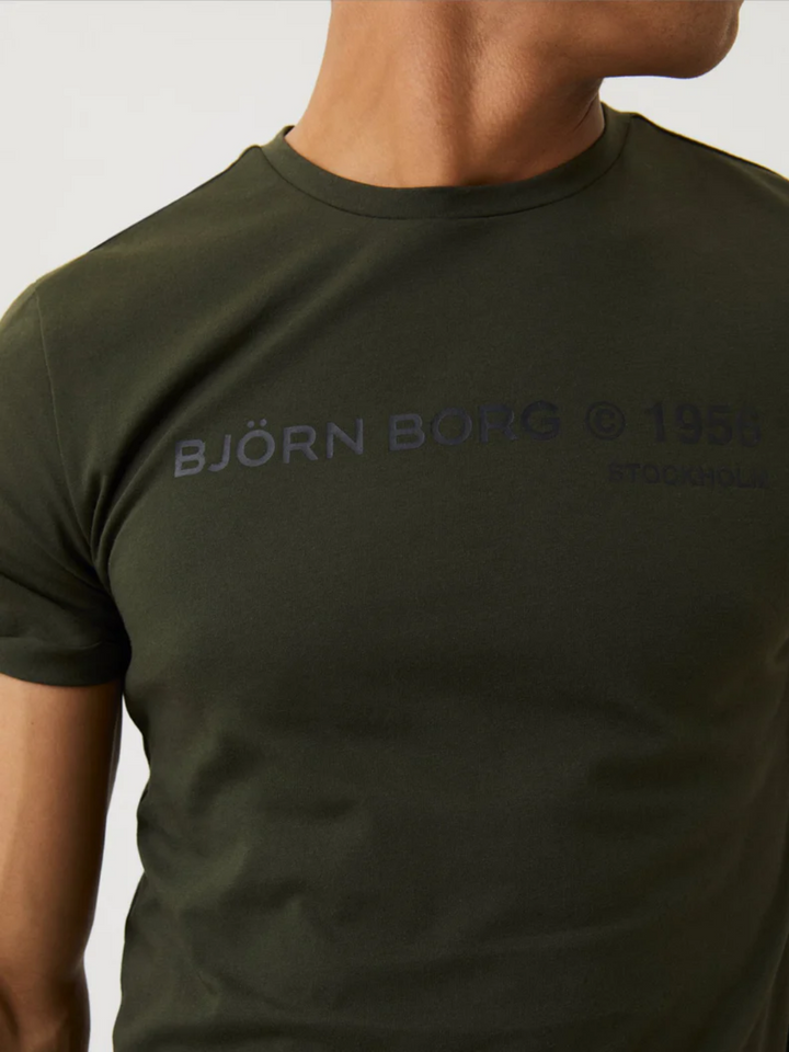 Armygrøn Björn Borg Training T-Shirt