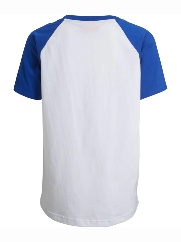 Hvid Björn Borg Baseball T-Shirt Til Drenge