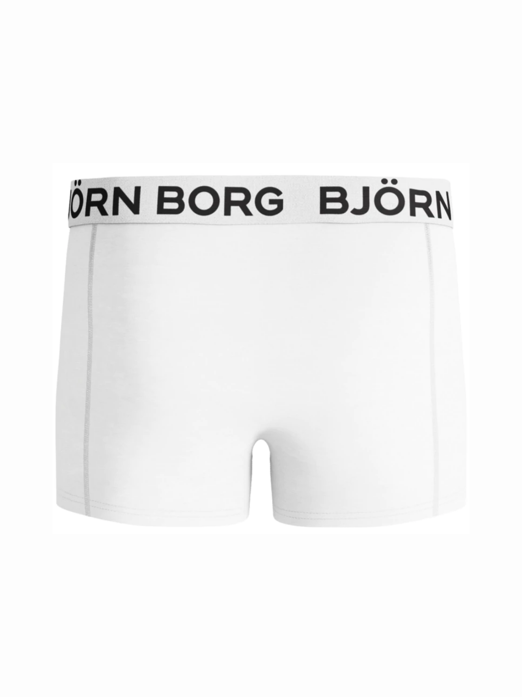 Hvid 1-Pack Björn Borg Boxershorts Til Drenge