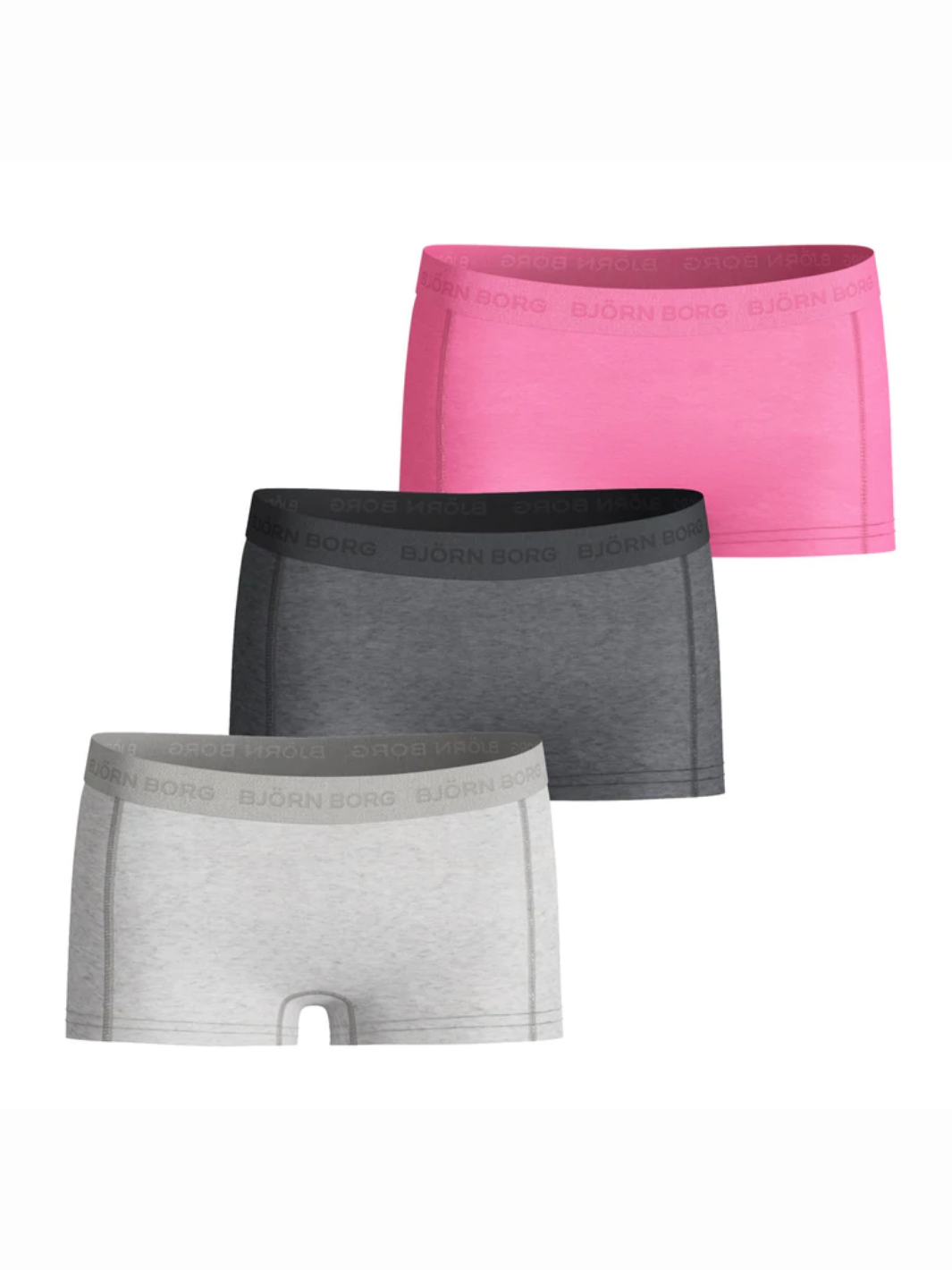 Girls 3-Pack Mini Shorts saleshoppen.dk