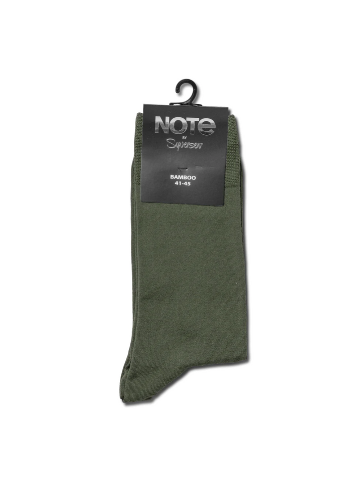 Armygrøn Note Bambus Sok Til Ham