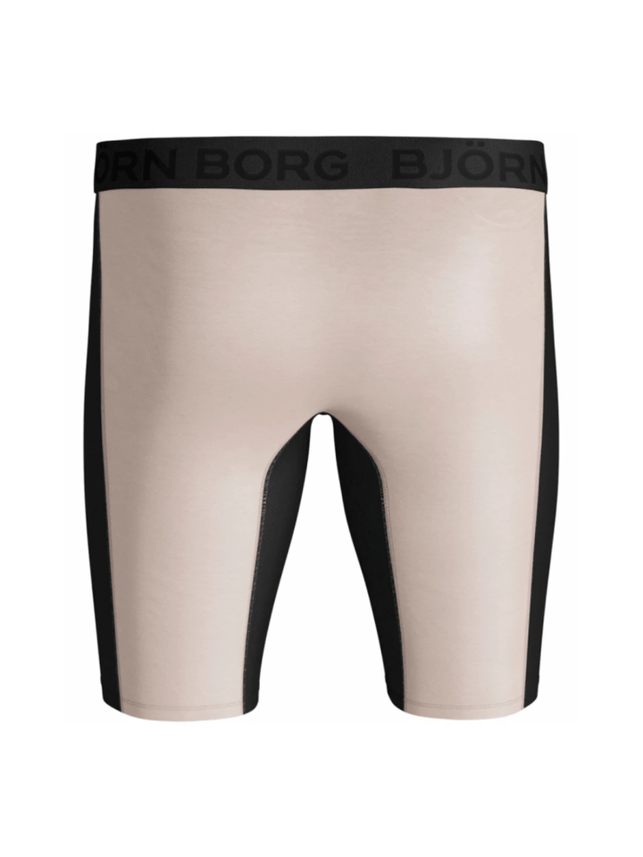 Beige Lang Björn Borg Performance Boxershorts S Björn Borg