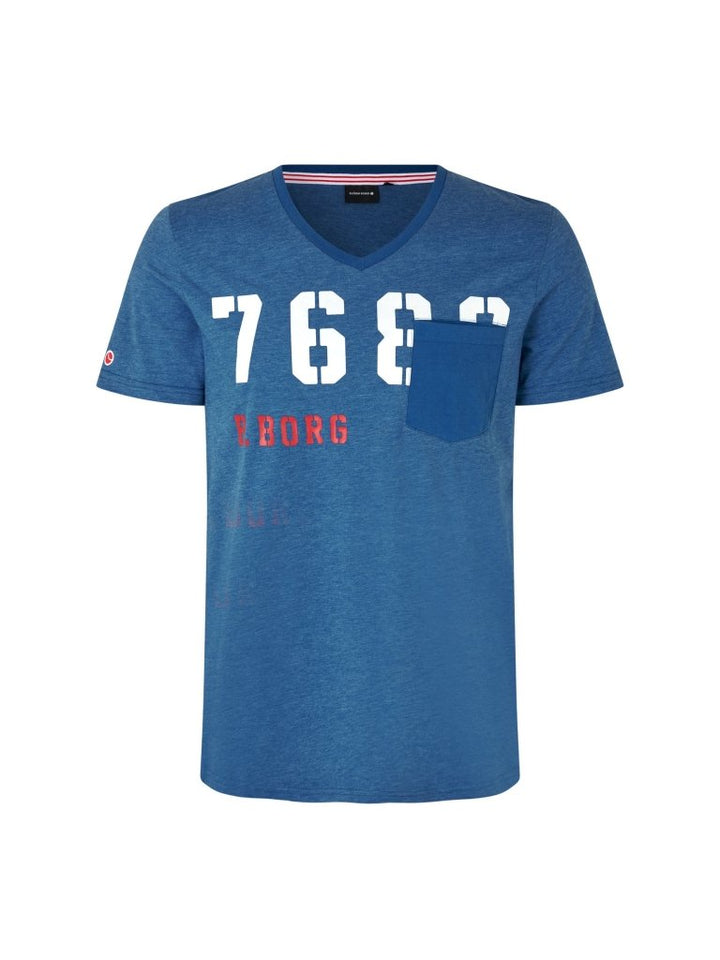 Blå Björn Borg Tax T-shirt S Björn Borg