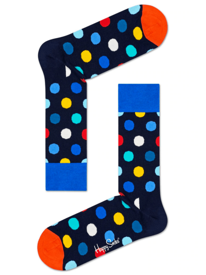 Blå Happy Socks Nautical Gaveæske Til Ham 41 - 46 Happy Socks