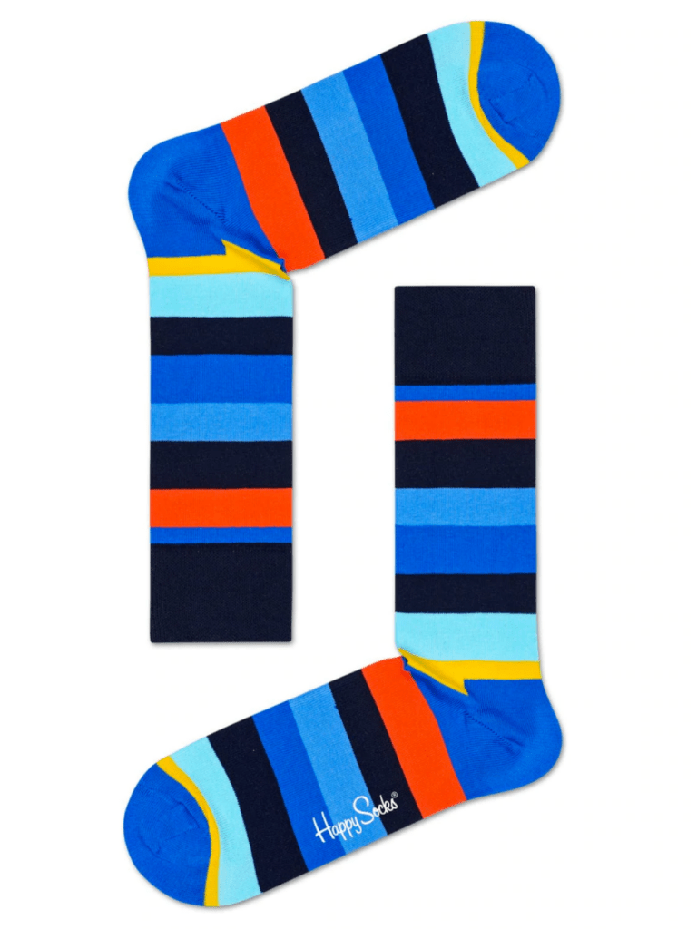 Blå Happy Socks Nautical Gaveæske Til Ham 41 - 46 Happy Socks