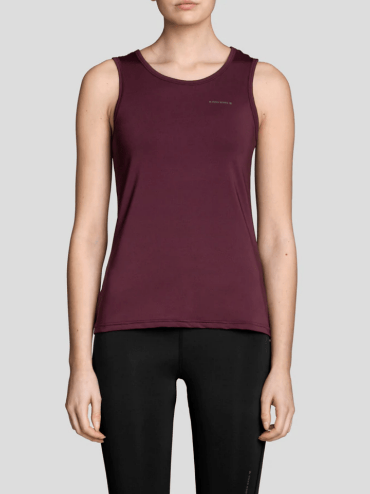 Bordeaux Björn Borg Dame Pascale Performance Top XS Björn Borg