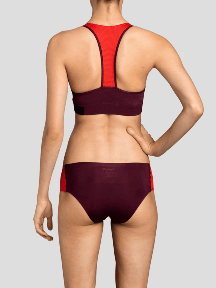 Bordeaux Björn Borg Performance Hipster 1 - Pack XS Björn Borg