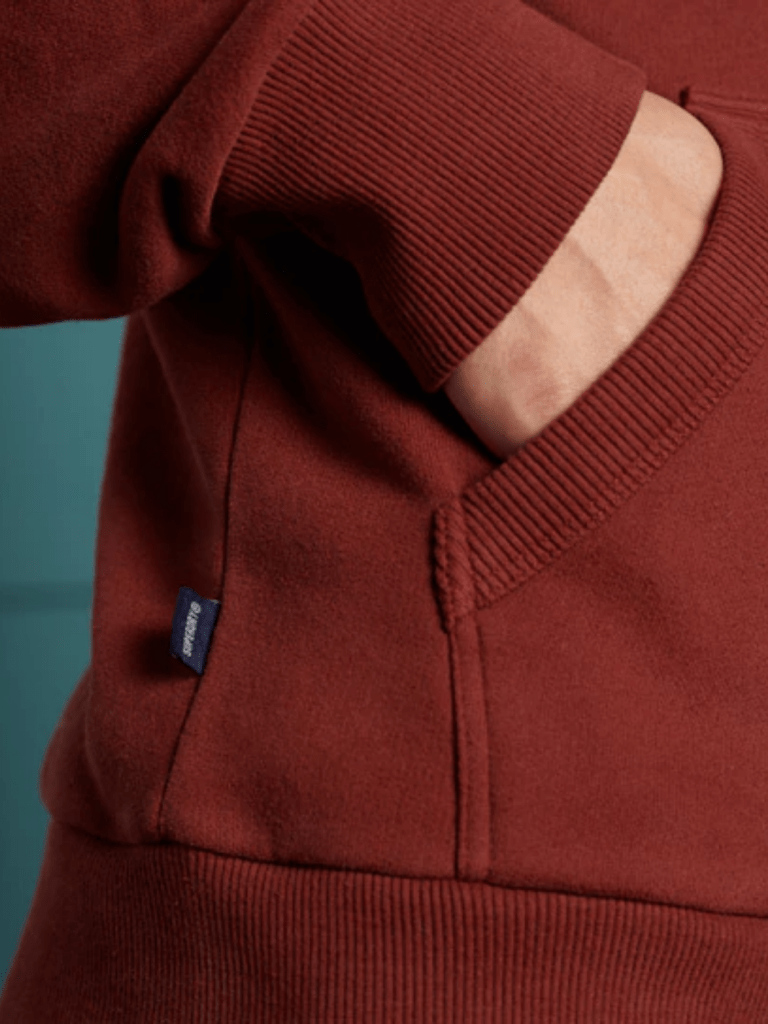 Bordeaux Superdry Limited Edition College Hættetrøje S Superdry