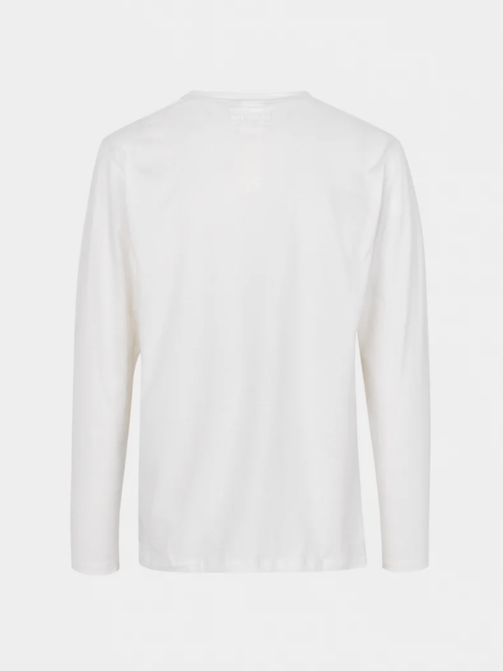 Gary L/S Tee S SOS Black Snow