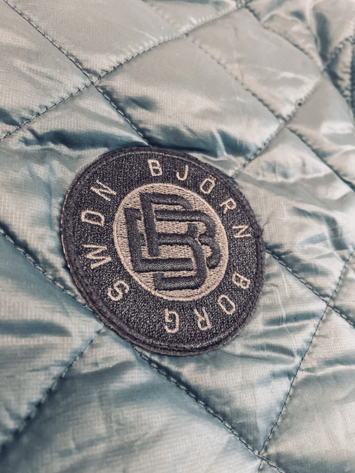 Grøn Kviltet Björn Borg Herre Jakke S Björn Borg