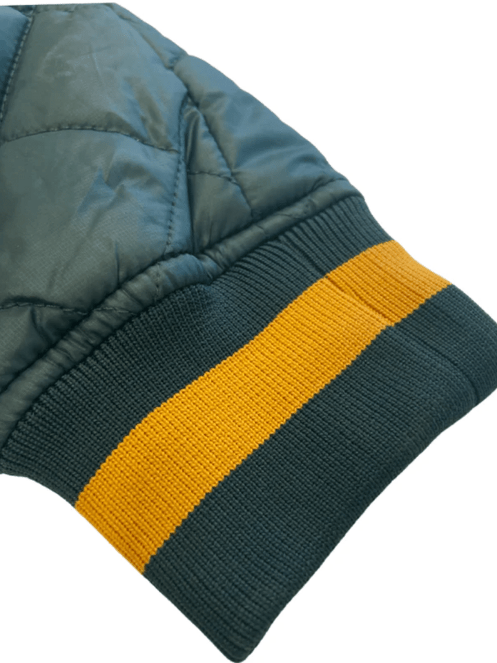 Grøn Kviltet Björn Borg Herre Jakke S Björn Borg