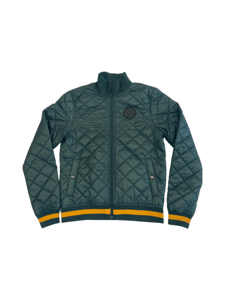 Grøn Kviltet Björn Borg Herre Jakke S Björn Borg