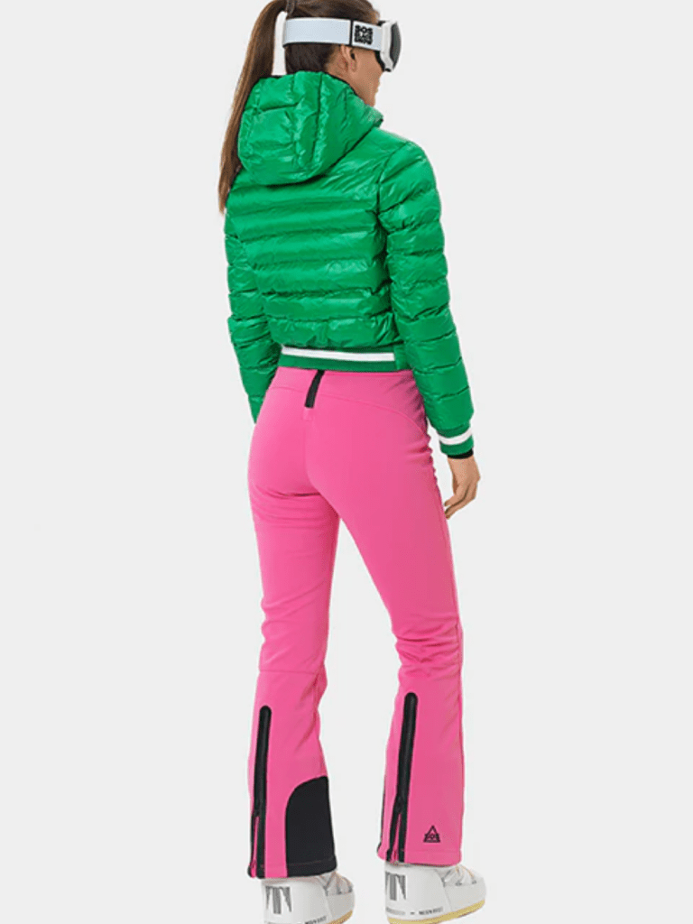 Grøn SOS Vera Midlayer Dun jakke 38 SOS Black Snow