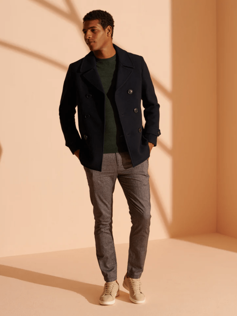 Grøn Superdry Rundhalset Herre Strik M Superdry