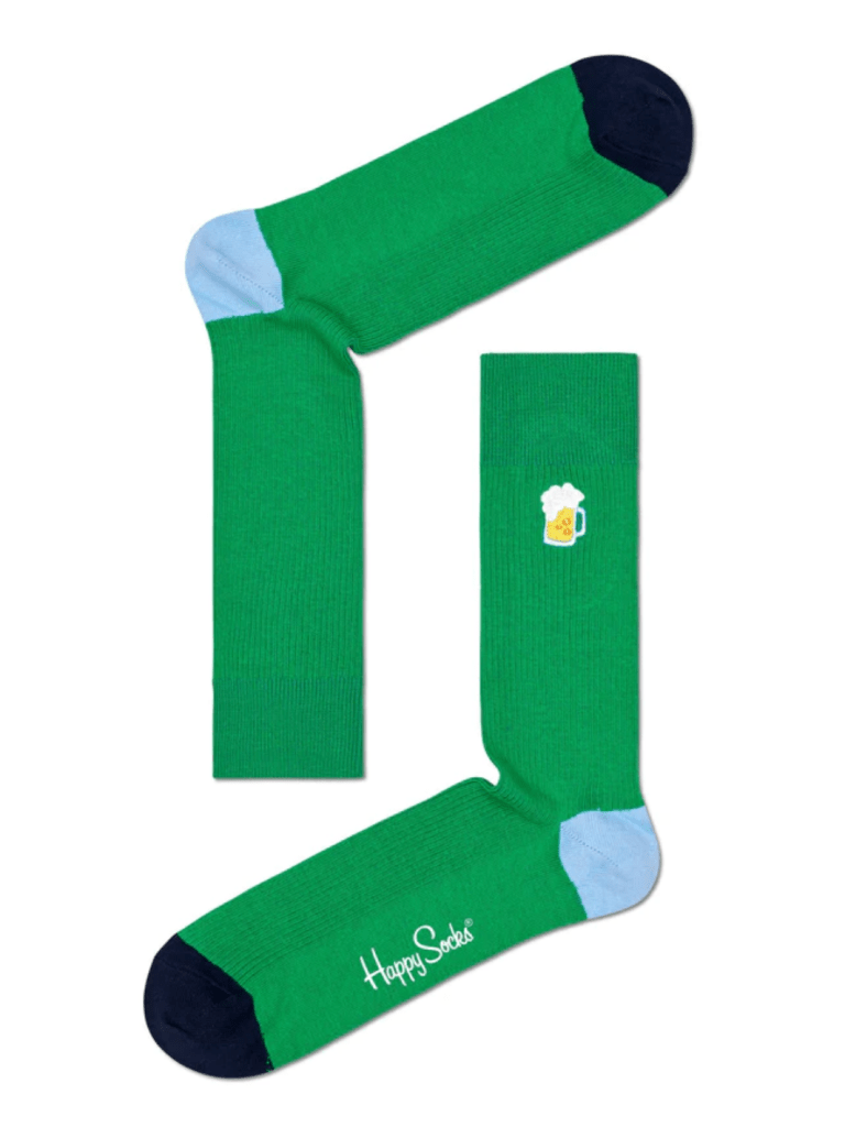 Happy Socks 2 - Pack Beer Socks Gaveæske Til Ham 41 - 46 Happy Socks