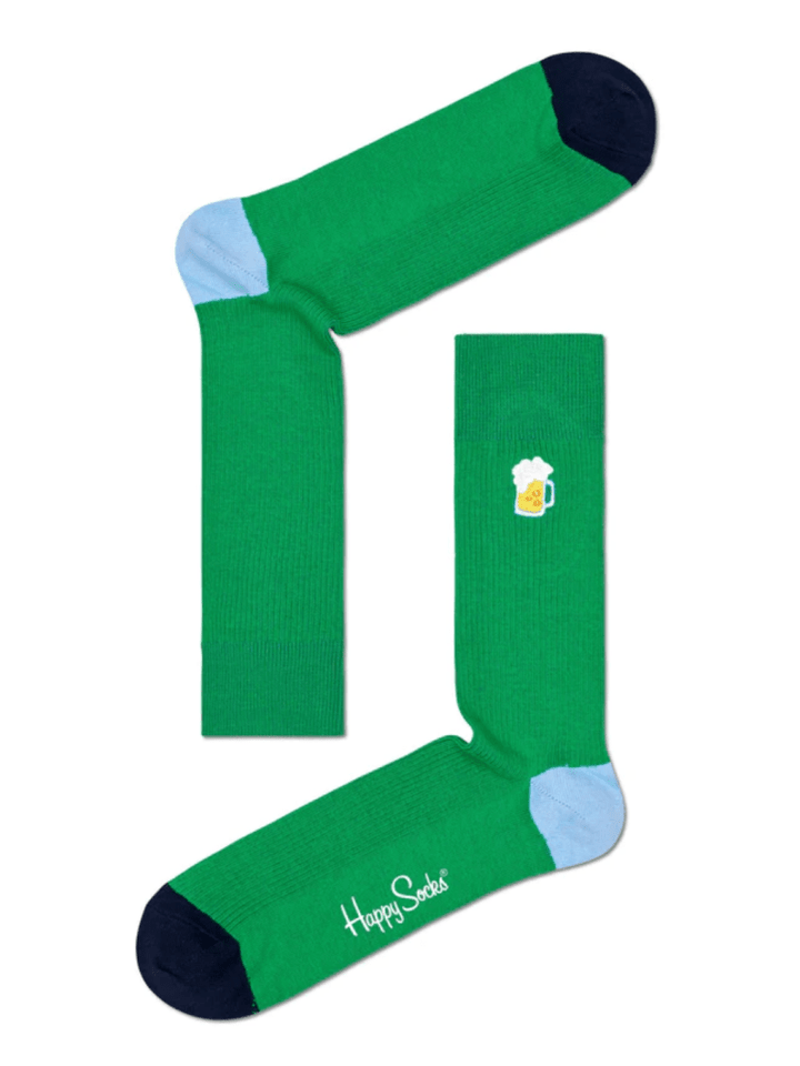 Happy Socks 2 - Pack Beer Socks Gaveæske Til Ham 41 - 46 Happy Socks