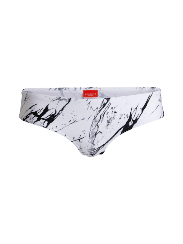 Hvid Björn Borg Bikini Hipster I Marmor Look XS Björn Borg