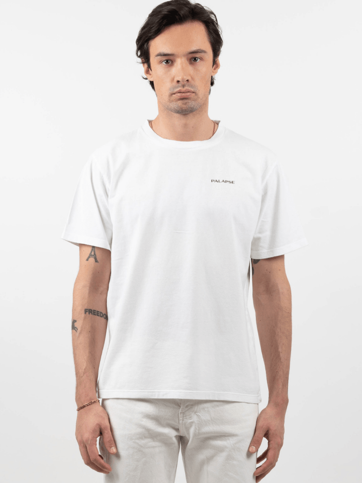 Hvid Palapse Talent Society Herre T-Shirt S Palapse