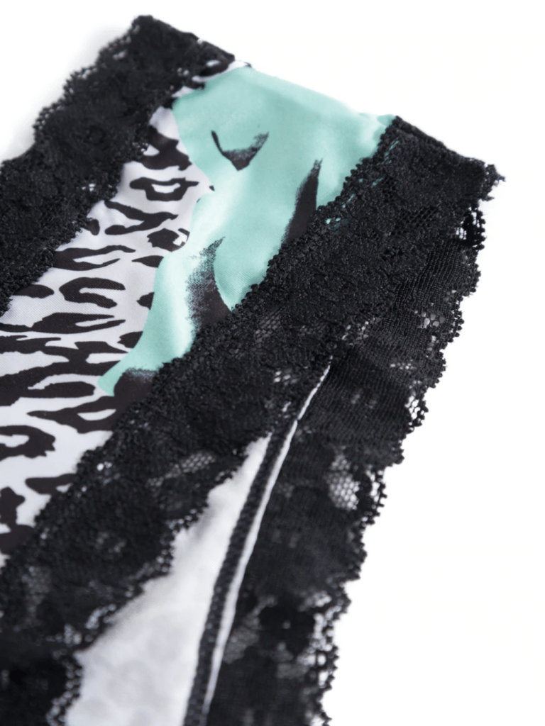 Hvid - Sort Mønstret Björn Borg Blonde Hipster XS Björn Borg