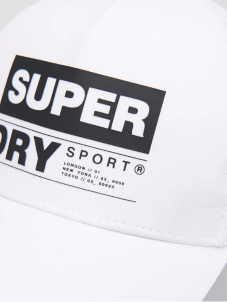 Hvid Superdry Sports Cap One Size Superdry