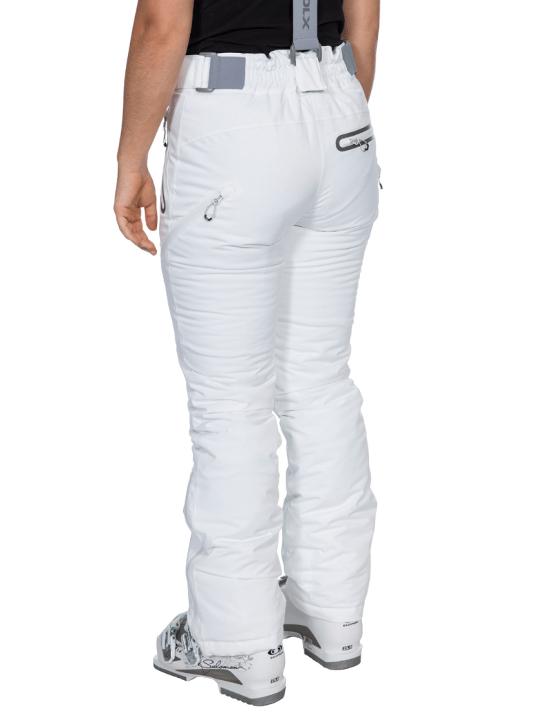 Hvid Trespass DLX Dame Skibuks Med Stretch XS Trespass