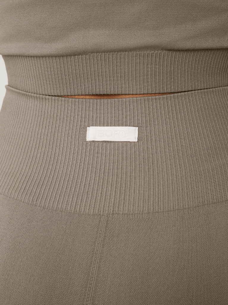 Khaki Björn Borg High Waist Tights S/M Björn Borg