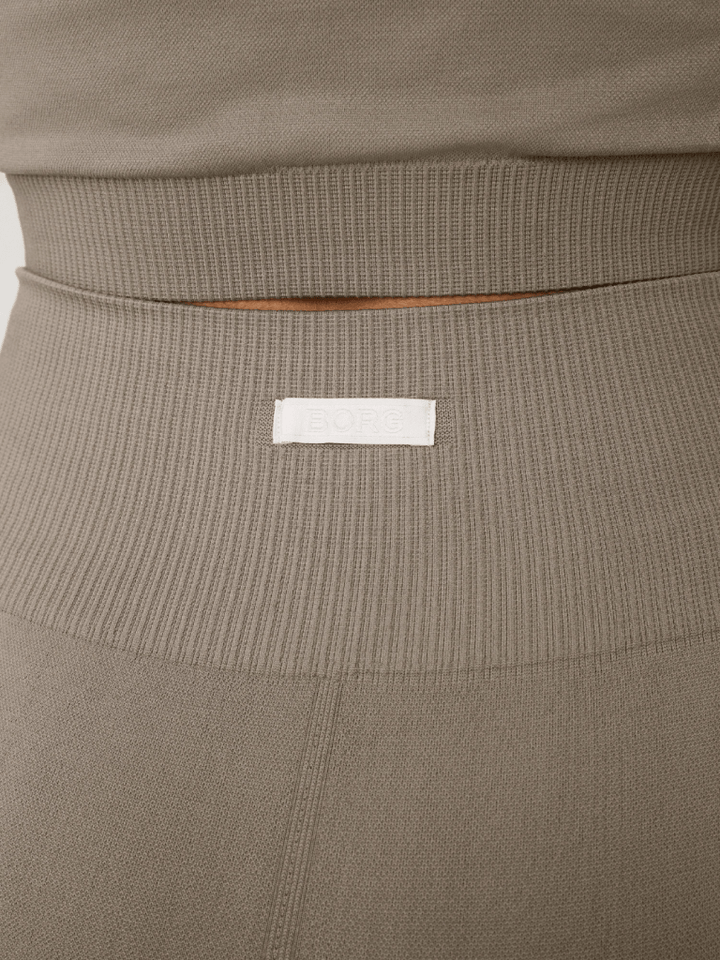 Khaki Björn Borg High Waist Tights S/M Björn Borg