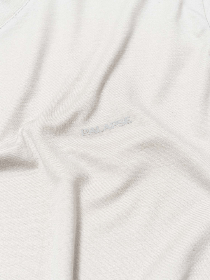 Langærmet Sandfarvet Palapse Lyocell Herre T-Shirt XS Palapse