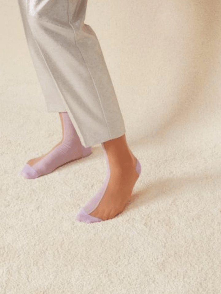 Lys Lilla Hysteria Filippa Ankel Strømpe 36 - 38 Hysteria