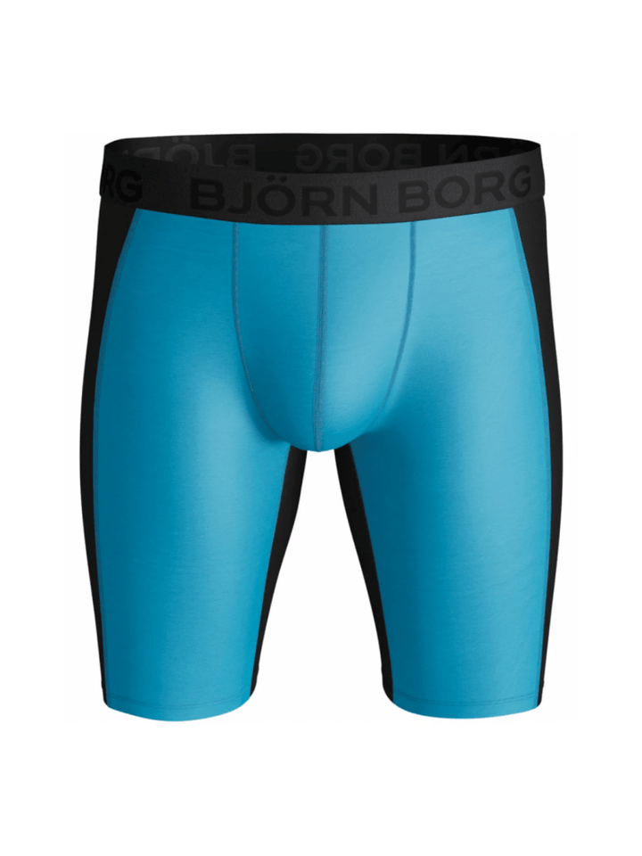 Lyseblå Lang Björn Borg Performance Boxershorts S Björn Borg