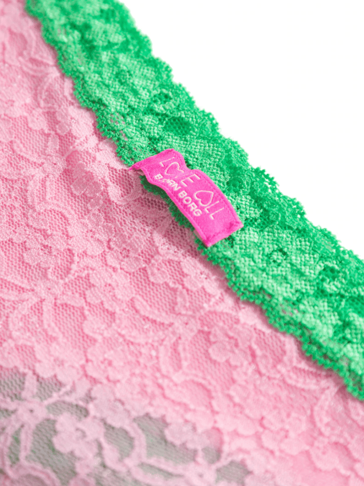 Lyserød - Grøn Björn Borg Blonde Hipster XS Björn Borg