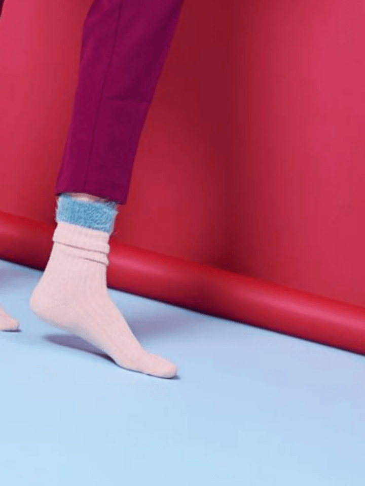 Lyserød Hysteria Judit Mid High Sok 36 - 38 Hysteria