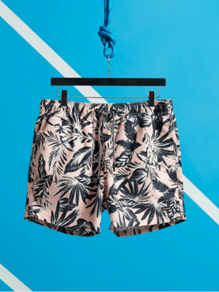 Lyserød Superdry Herre Edit Badeshorts S Superdry