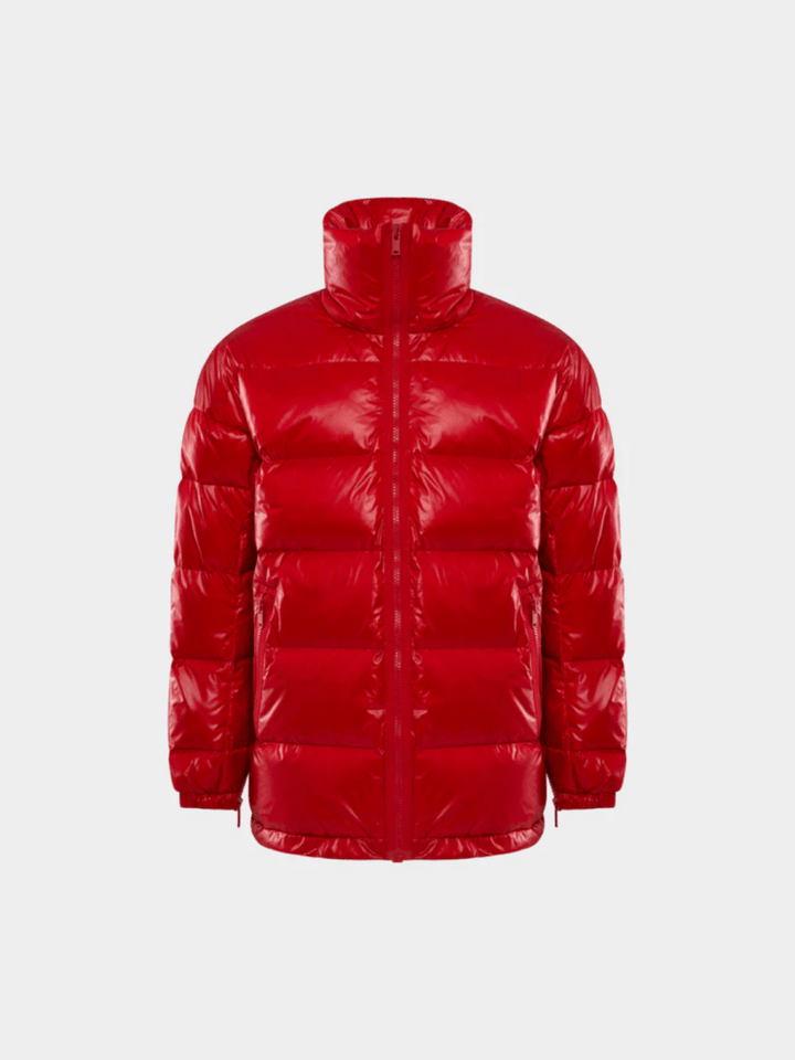 Mens Chris Puffer Jacket 46 SOS Black Snow