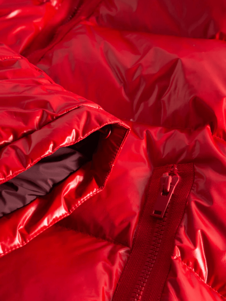 Mens Chris Puffer Jacket 46 SOS Black Snow