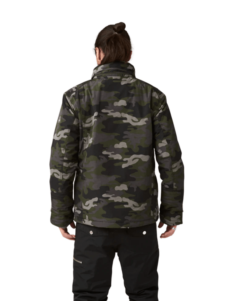 Mens Cooper Jacket 50 SOS Black Snow