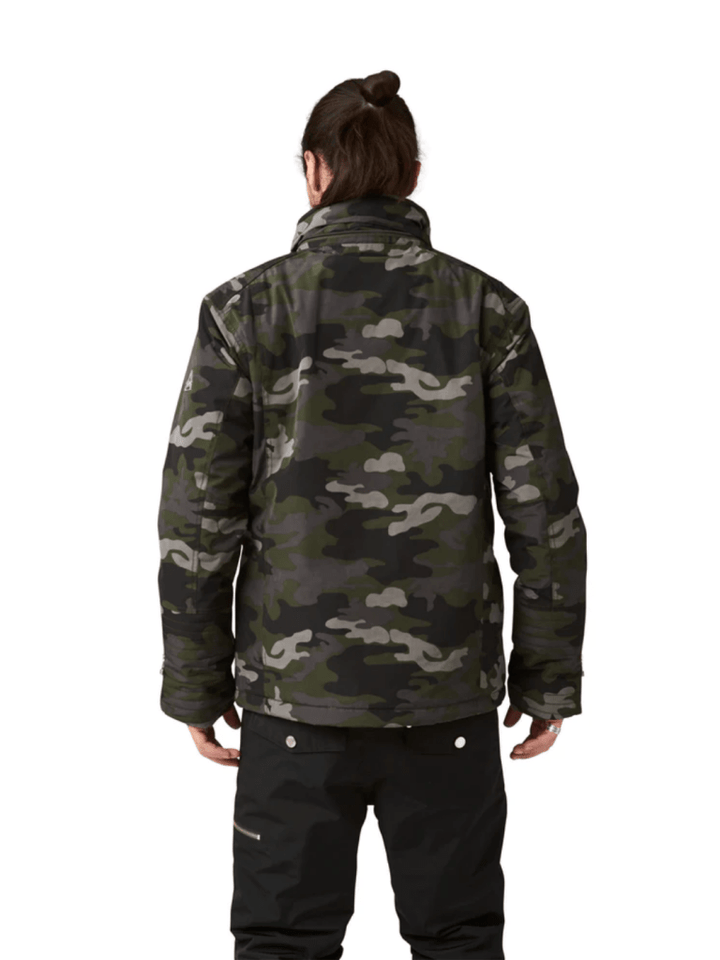 Mens Cooper Jacket 50 SOS Black Snow