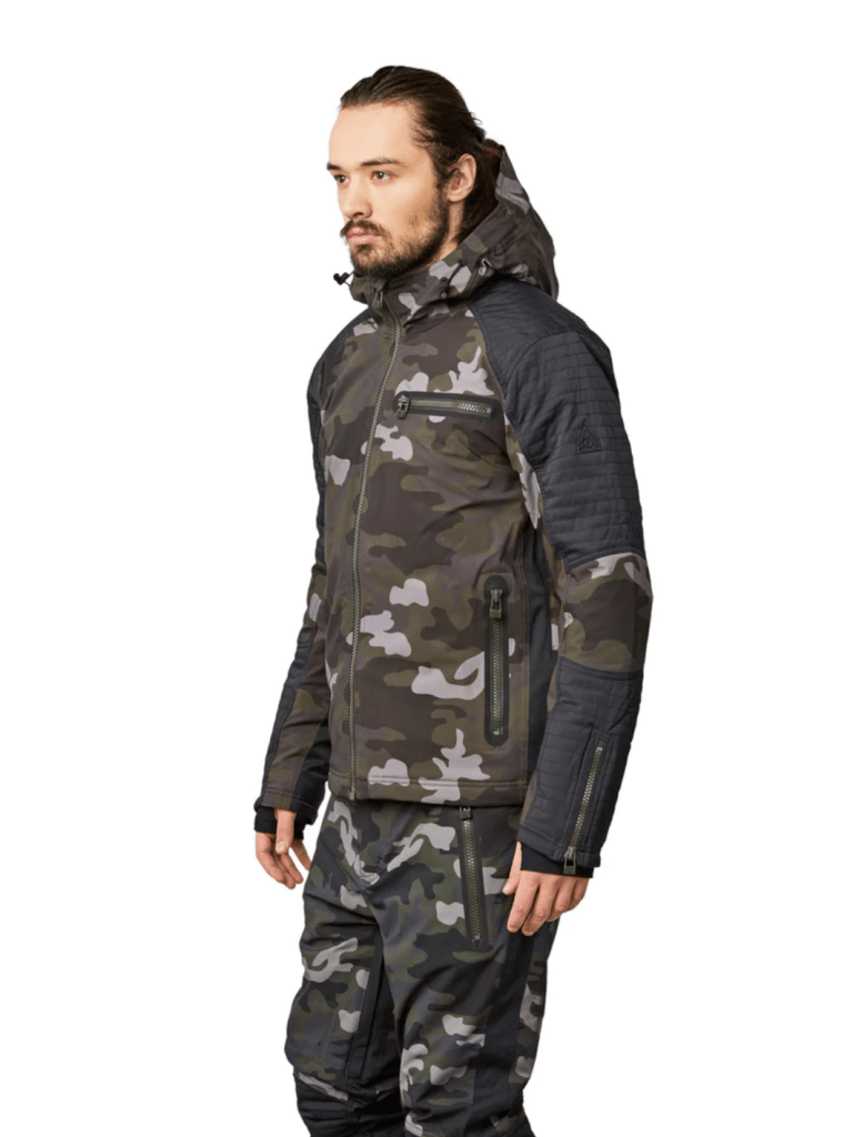 Mens Dominator Jacket 48 SOS Black Snow