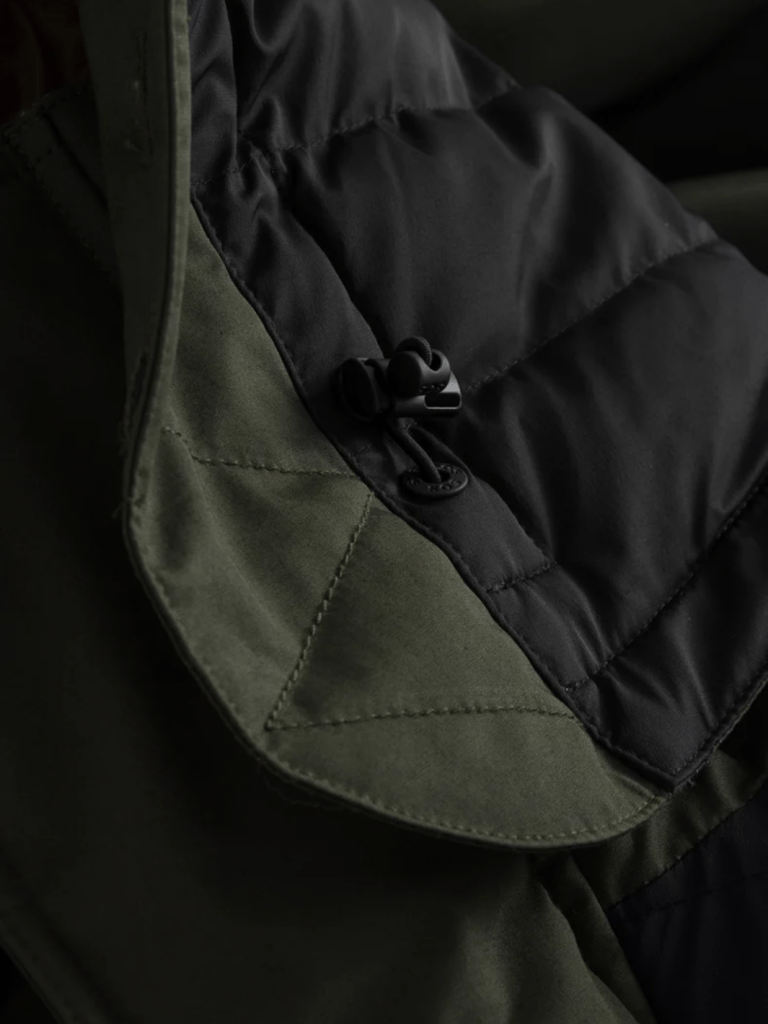 Mens Han Solo Parka 46 SOS Black Snow