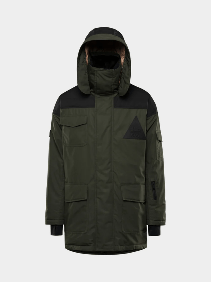 Mens Han Solo Parka 46 SOS Black Snow