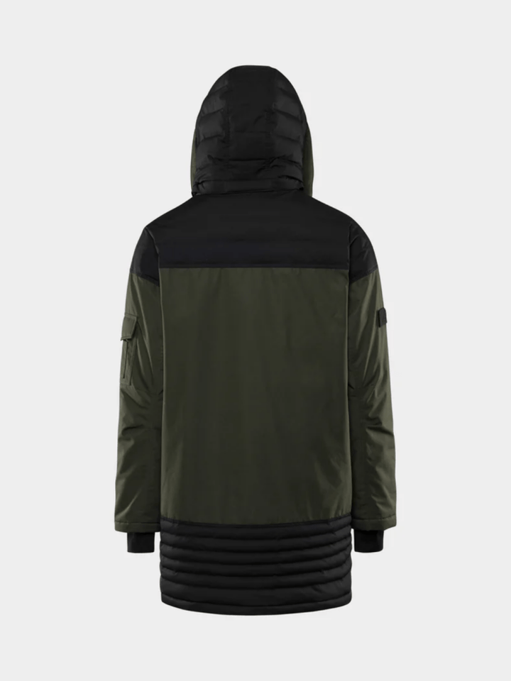 Mens Han Solo Parka 46 SOS Black Snow